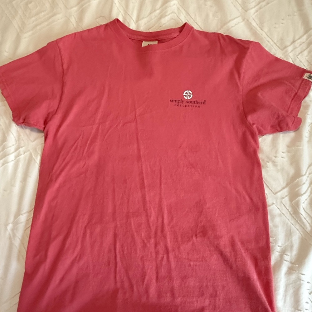 Simply Southern Men's Coral Tee